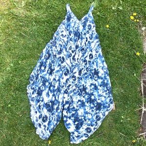 Tie Dye Summer Jumpsuit